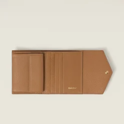 Caramel Small Leather Wallet | Miu Miu