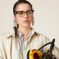 Chalk White Garment-dyed Cotton Fleece Blouson Jacket | Miu Miu