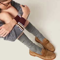 Cinnamon Corduroy Loafers | Miu Miu