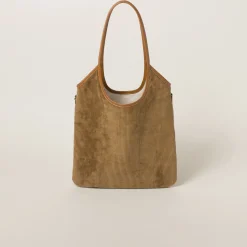 Cinnamon Ivy Corduroy Bag | Miu Miu