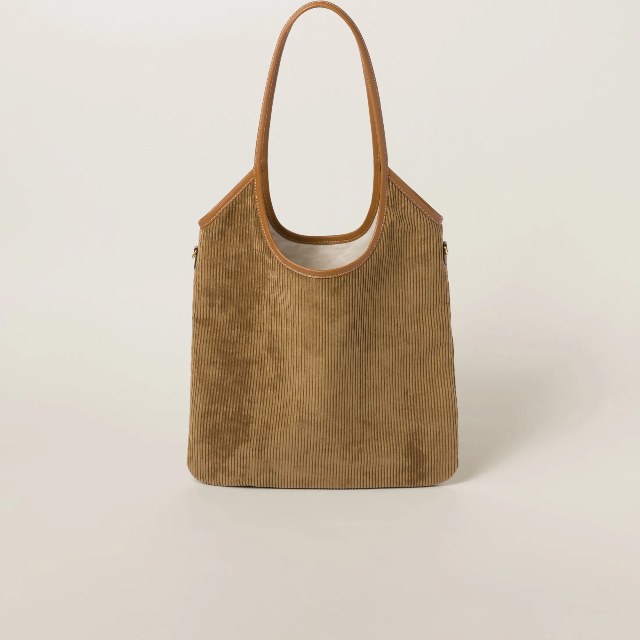 Cinnamon Ivy Corduroy Bag | Miu Miu