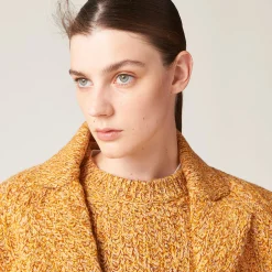 Cinnamon Wool And Cotton Jacket | Miu Miu