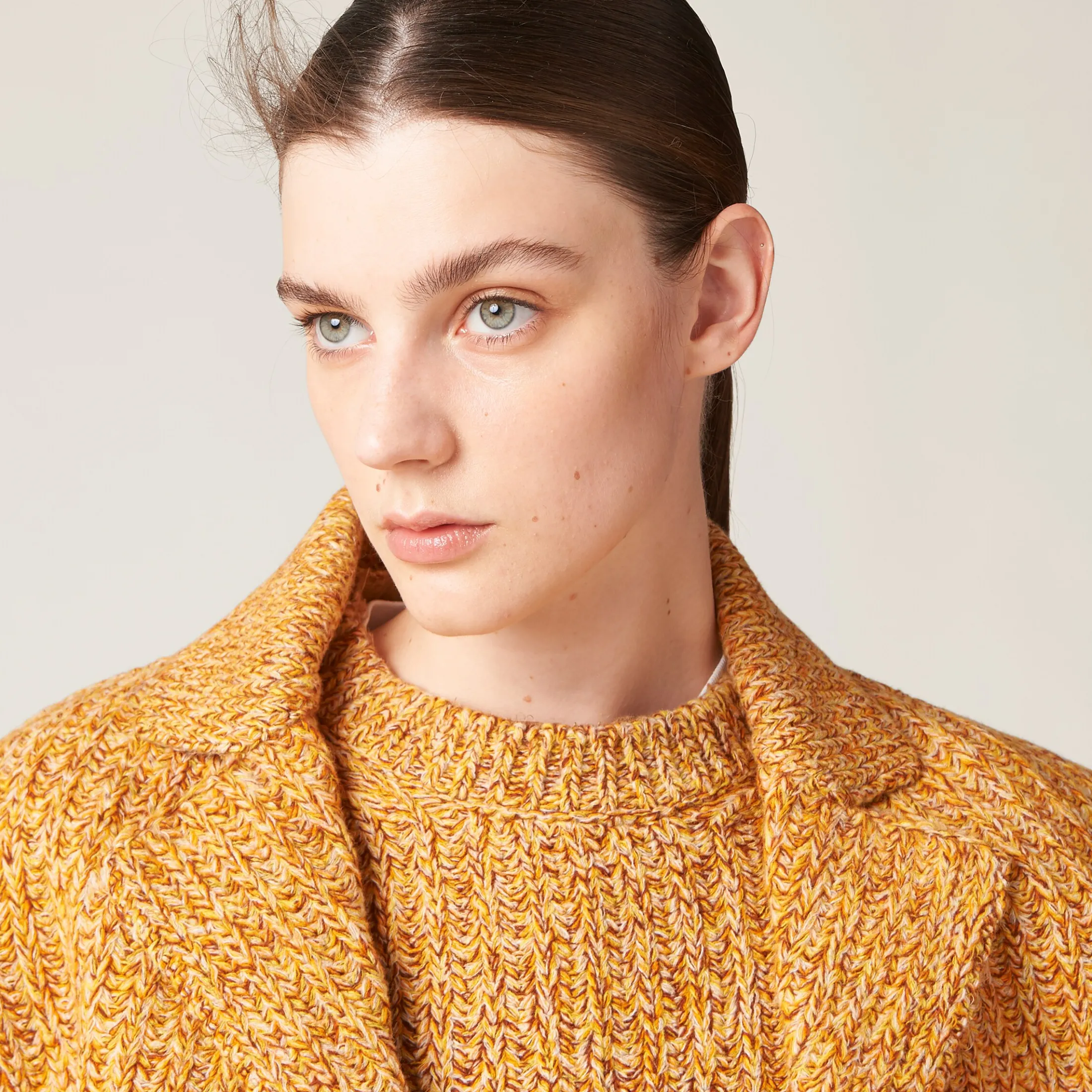 Cinnamon Wool And Cotton Jacket | Miu Miu