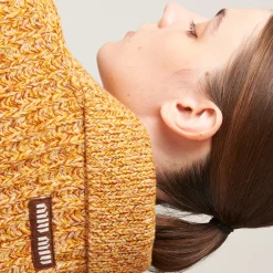 Cinnamon Wool And Cotton Jacket | Miu Miu