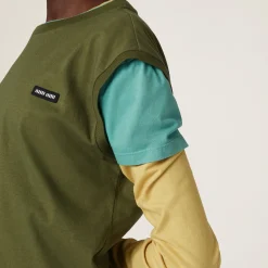 Citron Green/jade/military Set Of 3 Jersey T-shirts | Miu Miu