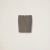 Cocoa Brown Bouclé Skirt | Miu Miu
