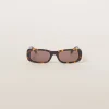 Coffee Lenses Miu Glimpse Sunglasses | Miu Miu