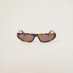 Coffee Lenses Miu Glimpse Sunglasses | Miu Miu