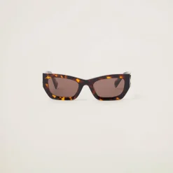 Coffee Lenses Miu Glimpse Sunglasses | Miu Miu