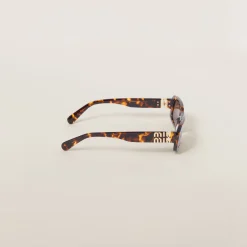 Coffee Lenses Miu Glimpse Sunglasses | Miu Miu