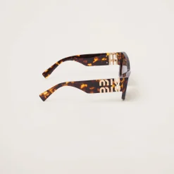 Coffee Lenses Miu Glimpse Sunglasses | Miu Miu