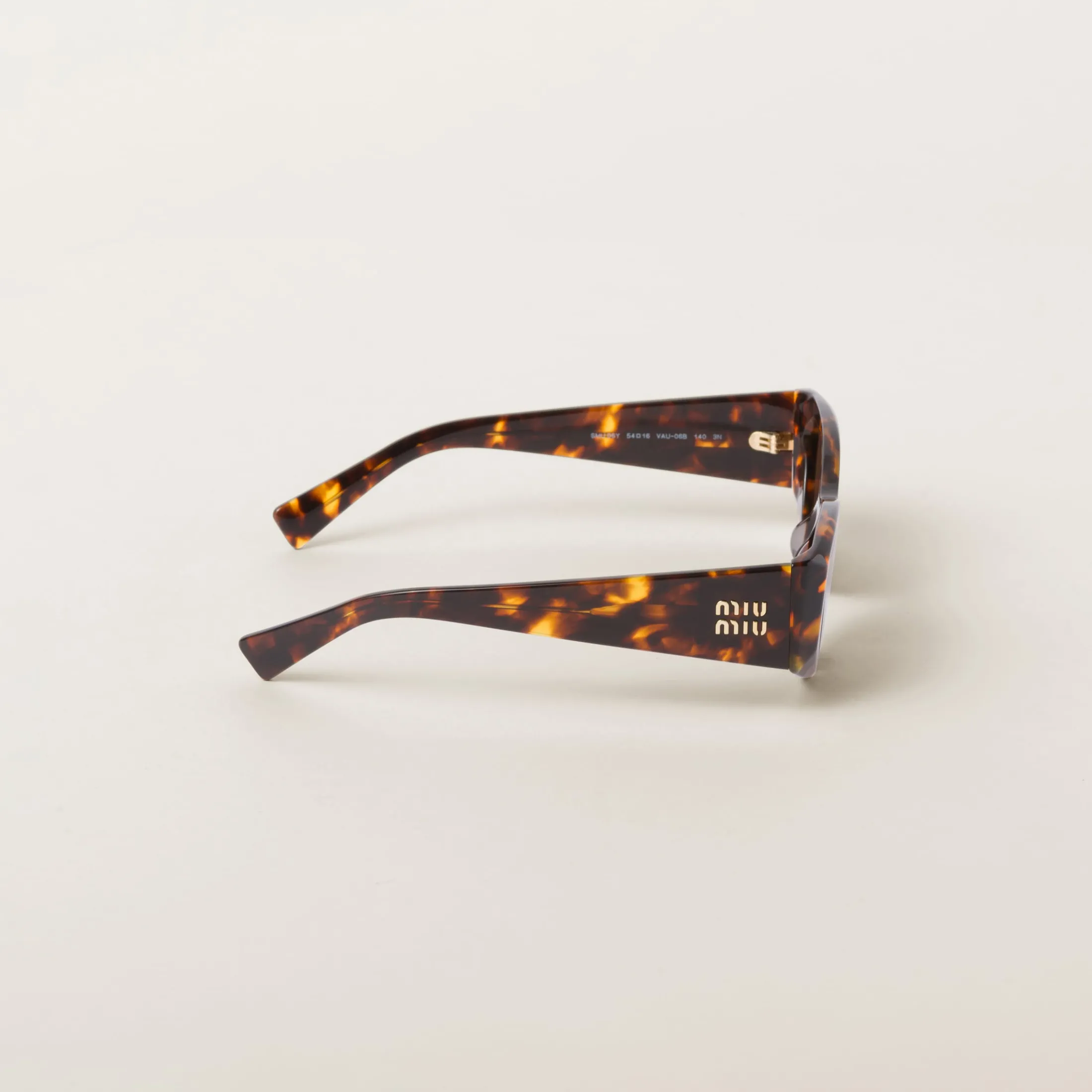 Coffee Lenses Miu Miu Logo Sunglasses | Miu Miu