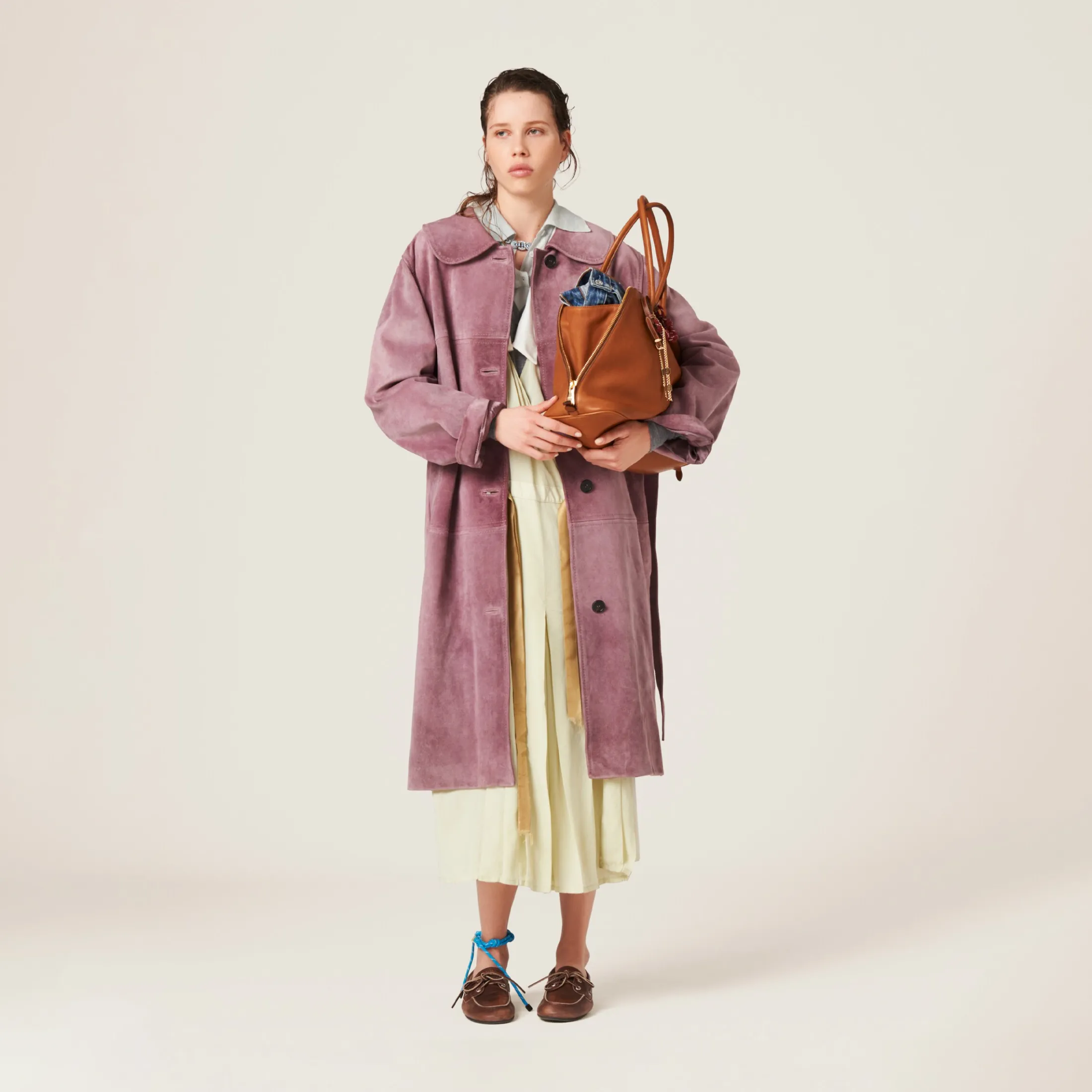 Cognac Leather Bag | Miu Miu