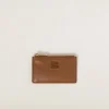 Cognac Leather Envelope Wallet | Miu Miu