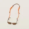 Cognac/orange Miu Miu Glasses Cord | Miu Miu