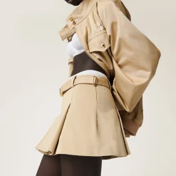 Cord Chino Miniskirt | Miu Miu