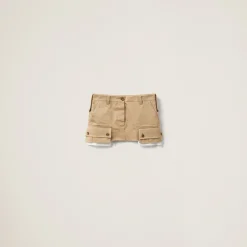 Cord Chino Skirt | Miu Miu