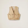 Cord Chino Vest | Miu Miu