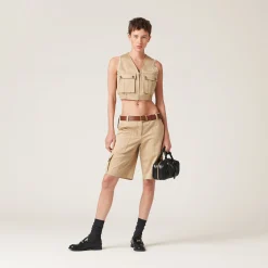 Cord Chino Vest | Miu Miu