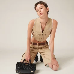 Cord Chino Vest | Miu Miu