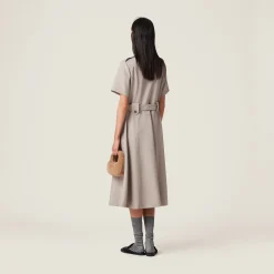 Cord Gabardine Dress | Miu Miu
