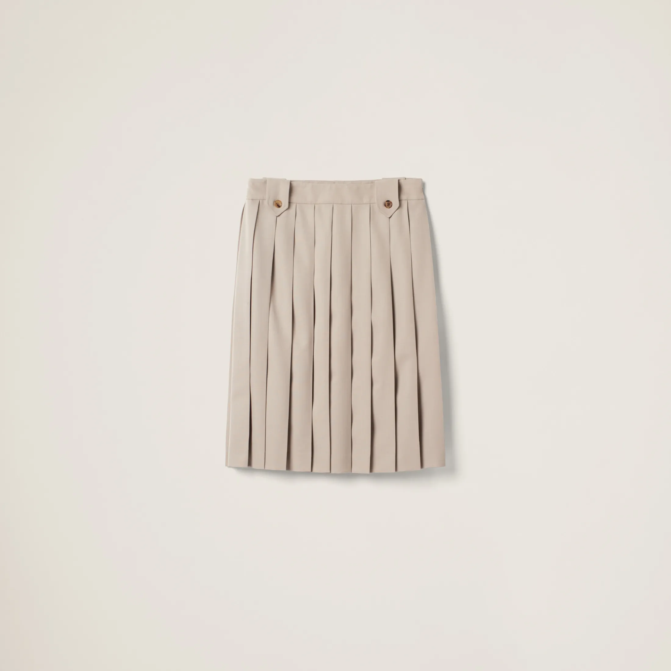 Cord Gabardine Skirt | Miu Miu