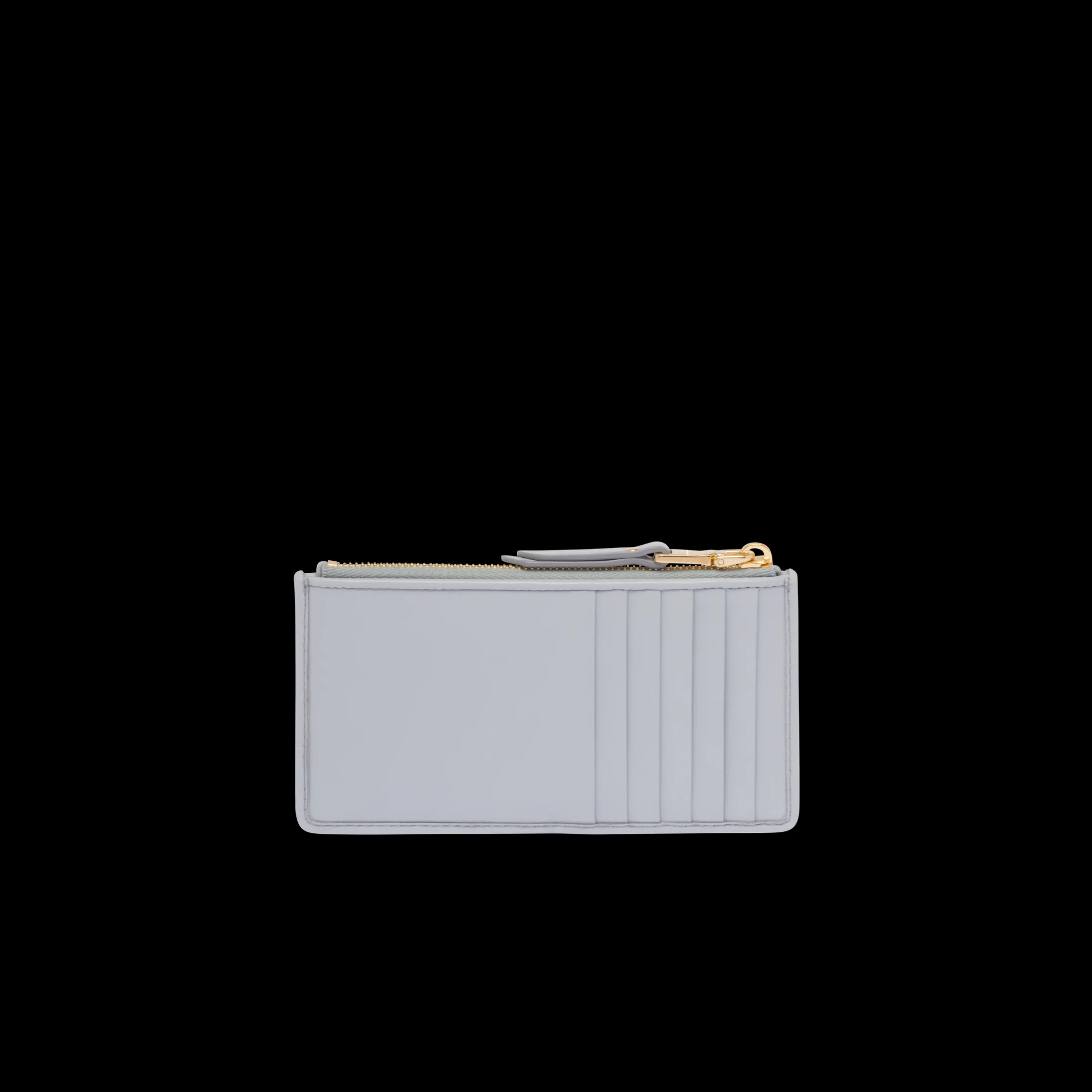 Cornflower Matelassé Nappa Leather Envelope Wallet | Miu Miu