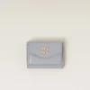 Cornflower Small Leather Wallet | Miu Miu