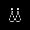 Crystal Pendant Earrings With Crystals | Miu Miu