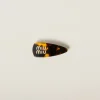 Dark Tortoiseshell Plexiglas Hair Clip | Miu Miu