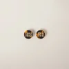 Dark Tortoiseshell Plexiglas Earrings | Miu Miu