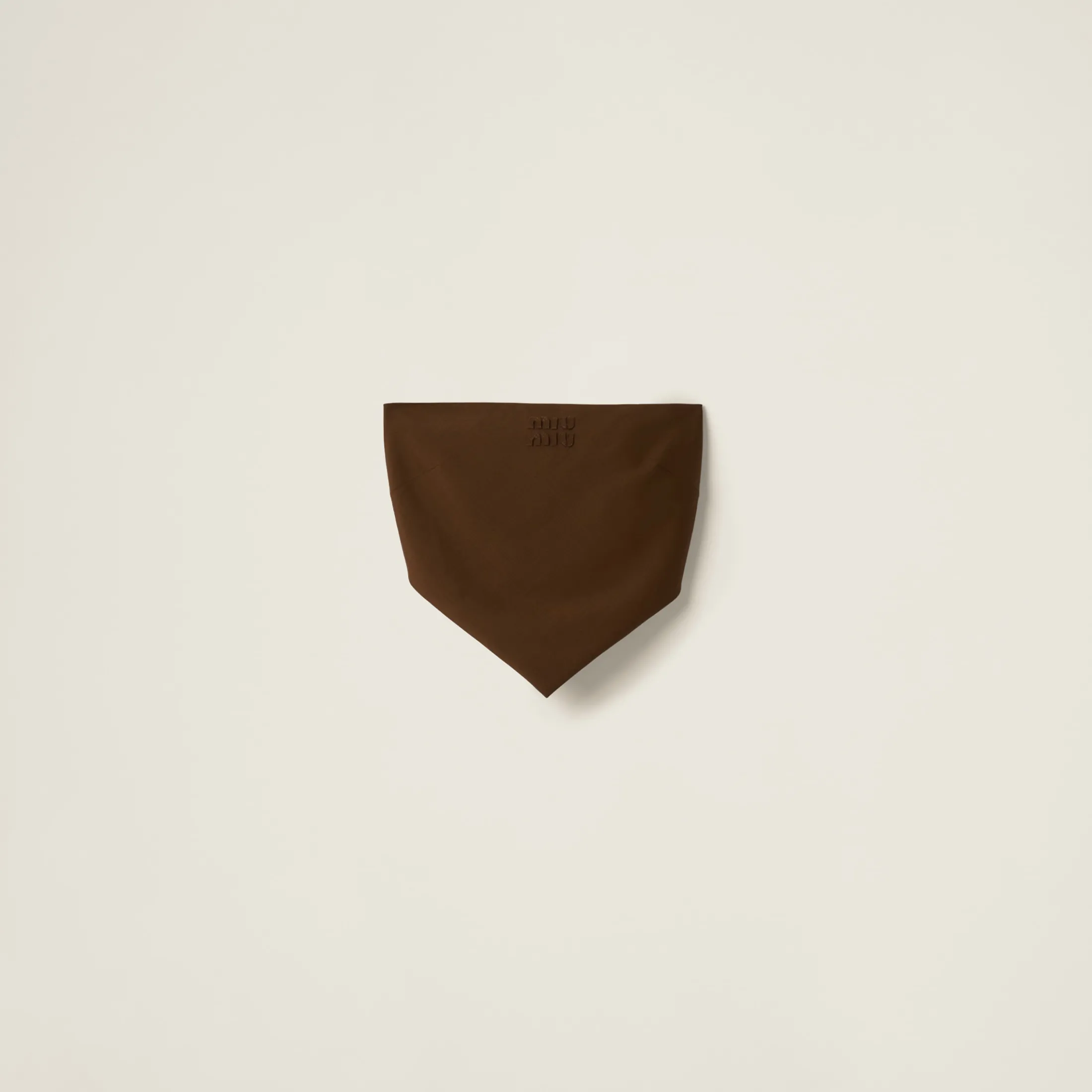 Date Brown Mohair Top | Miu Miu
