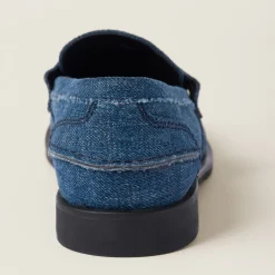 Denim Denim Loafers | Miu Miu