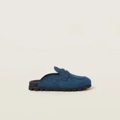 Denim Denim Mules | Miu Miu