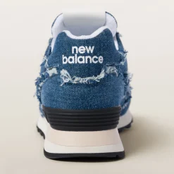 Denim New Balance 574 X Miu Miu Denim Sneakers | Miu Miu