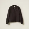 Ebony Mohair Blouson Jacket | Miu Miu