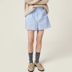 Ecru Faded Suede Loafers | Miu Miu