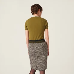Fern Green Cashmere Sweater | Miu Miu