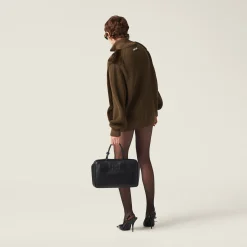 Forest Green Wool Knit Cardigan | Miu Miu