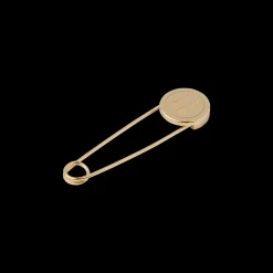 Gold Metal Brooch | Miu Miu