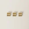 Gold Metal Claw Clips | Miu Miu