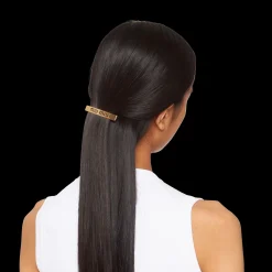 Gold Metal Hair Clip | Miu Miu
