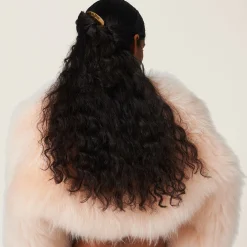Gold Metal Hair Comb | Miu Miu