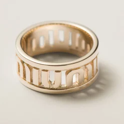 Gold Metal Ring | Miu Miu