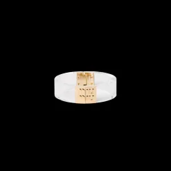 Gold/transparent Plexiglas And Metal Bracelet | Miu Miu