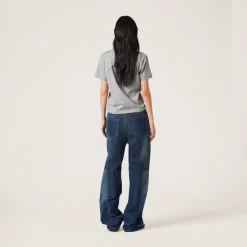Grey Cotton Jersey T-shirt | Miu Miu