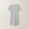 Grey Cotton Mini-dress | Miu Miu