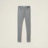 Grey Silk Jersey Pants | Miu Miu