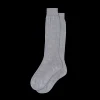 Grey Silk Socks | Miu Miu
