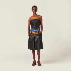 Indigo Blue Nylon Swimsuit | Miu Miu